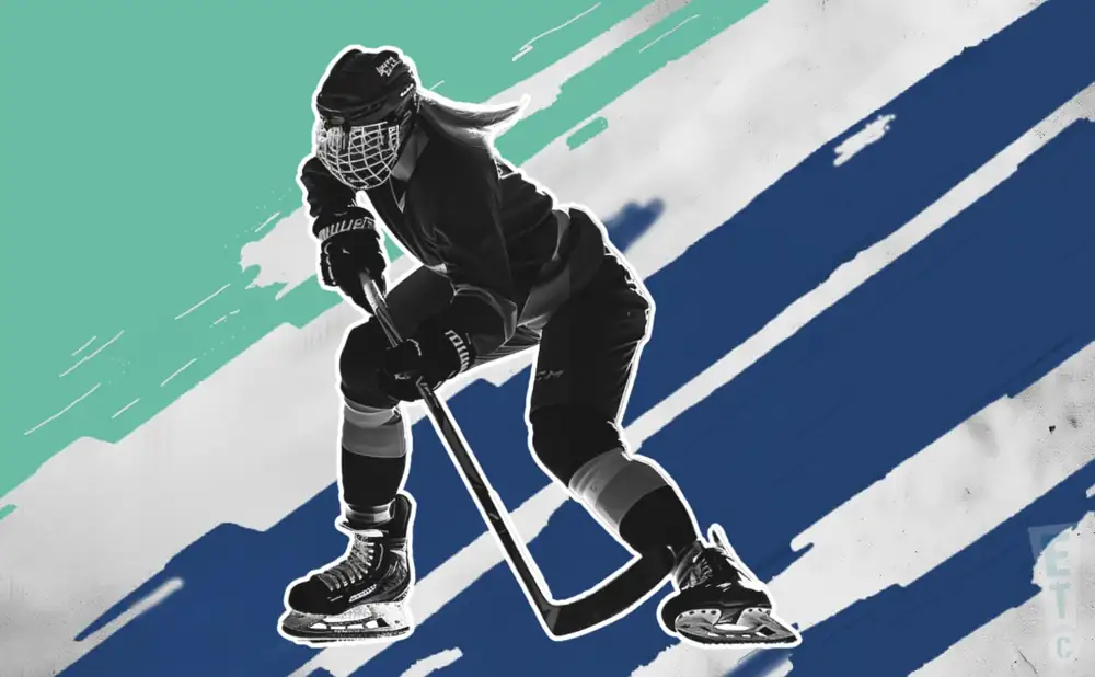 a new york pwhl ice hockey player 